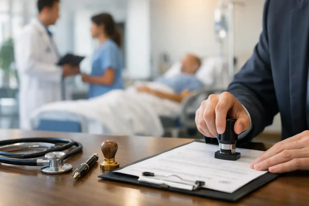 How to Notarize Hospital Documents Fast